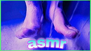 АСМР МАССАЖ МЫТЬЁ НОЖЕК МНОГО ПЕНЫ И МУРАШЕК | ASMR MASSAGE WASHING OF LEGS A LOT OF FOAM