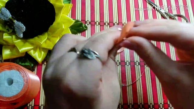 Шпильки канзаши своими руками \ Studs kanzashi own hands \мастер класс \ DIY смотреть онлайн