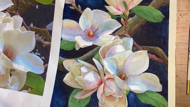 Help, I Lost My Whites - Learn How to get the Glow Back in this Watercolor Tutorial смотреть онлайн