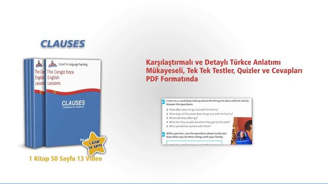 TCH FULL Pre Intermediate Seviye İngilizce Kitap ve Videoları  (İnternetsiz İngilizce Öğren)