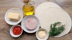 Тортилья с ветчиной