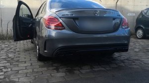 Mercedes C-Klasse W205 Diesel mit Active Sound V8
