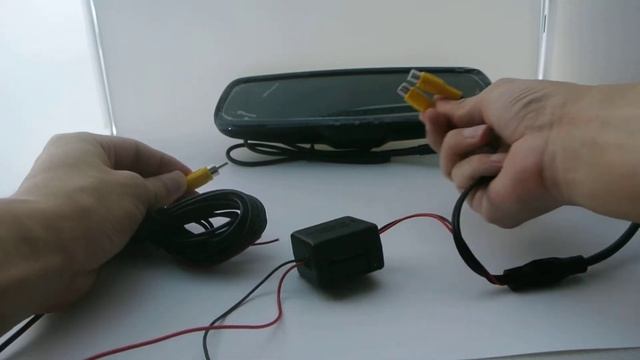 ANSHILONG 4.3" TFT LCD rear view mirror car monitor video input 2Ch with a special mounting bracket смотреть онлайн