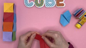 ORIGAMI LESSON🔷/ How to make Origami Spiral Cube/ Оригами Спиральный Куб/매직큐브 종이접기 #origami #종이접기