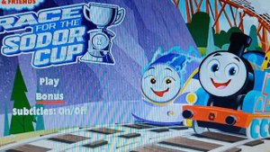 Thomas & Friends All Engines Go: Race For The Sodor Cup Movie DVD Menu