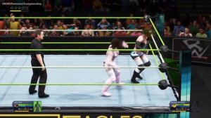 WWE 2K20 (PS4)™ - Julia Flair vs. Morgan McCarty: RWE Golden Eagles, March 8, 2020 [HD]