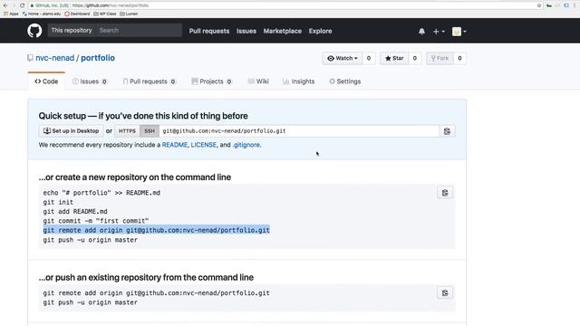 Git basic commands and uploading SSH to your GitHub repository смотреть онлайн