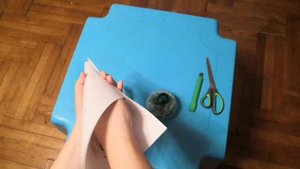 Делаем гантели из пластиковых бутылок и бумаги