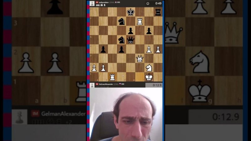 ДУМАЙ, ДУМАЙ, ШУРА! // ШУРА ГЕЛЬМАН #шахматы #chess #shorts