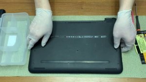 Замена диска HDD на SSD в HP 15 ay016ur