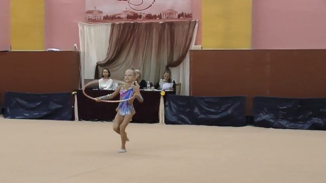 Долеско Анна (Обруч) Художественная гимнастика. Чемпионат Черниговской области смотреть онлайн