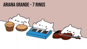 Bongo Cat - Ariana Grande "7 rings" (Cat Cover)