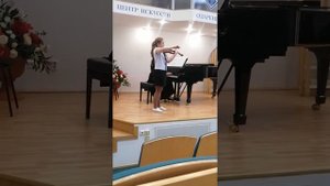 О. Ридинг Концертино ре мажор, 1 часть. Исп. Юля Евдокимова, 10 лет.