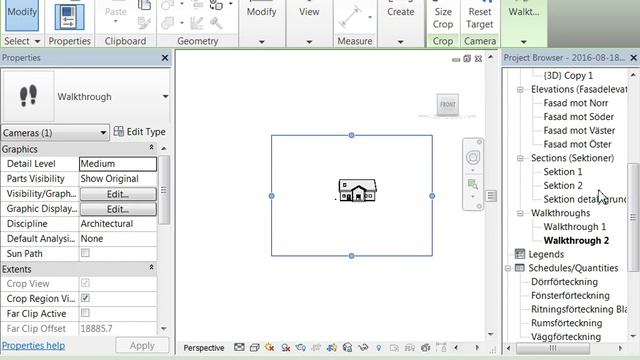 Revit Architecture walktrough смотреть онлайн