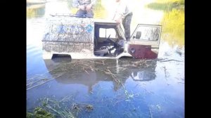 ЛУАЗ. 1-ый выезд на жигулевском движку.