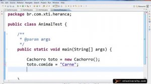 Curso Online: Java - 047: Herança extends