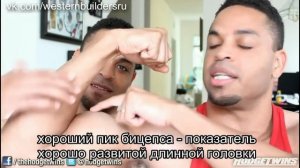 Лучшая ширина хвата для роста бицепса в подъемах штанги (пшнб). Hodgetwins.