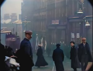 Уличные сцены, Лондон, 1902 год.