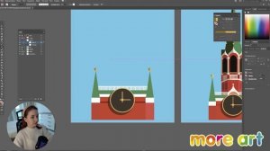 Как нарисовать открытку  в иллюстраторе? / Курс "Adobe Illustrator для начинающих" от more-art.ru