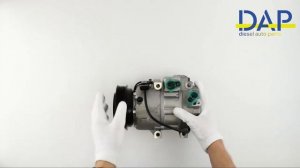 Компрессор кондиционера Киа Спортейдж 3(Hyundai iX35, Kia Sportage 3) DAP