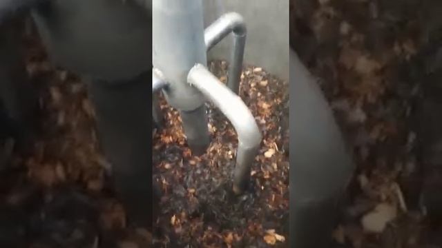 Пиролизная печь  для переугливания мелкокусковых отходов древесины