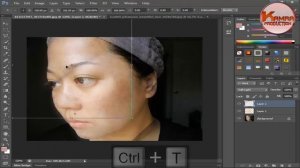 Skin Smoothing and Whitening in photoshop cs6 tutorial