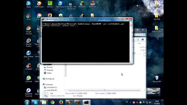 MINECRAFT (1.7.2) TUTORIAL: How to make a free Minecraft Bukkit server