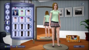 The Sims 3 Pets Xbox 360 - In Depth Character creation - Female (HD)