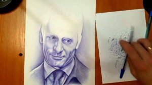 Портрет персонажа Николая Лужина из фильма "Порок на экспорт", актер Вигго Мортенсен Viggo Mortense