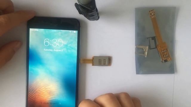 Magic-SIM Dual 2 Sim Card Adapter Slot Single Standby For iPhone 5 /5s /5c /6 /6s /6plus /6s plus смотреть онлайн