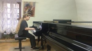 И. Н. Гуммель Этюд op. 125 Nº. 8.Екатерина Роза Яновская 5 класс