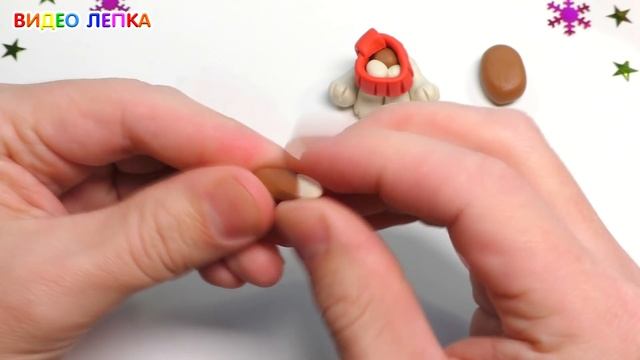 НОВОГОДНЯЯ СОБАКА СВОИМИ РУКАМИ - 2018 ? Лепка из пластилина для детей | Видео Лепка