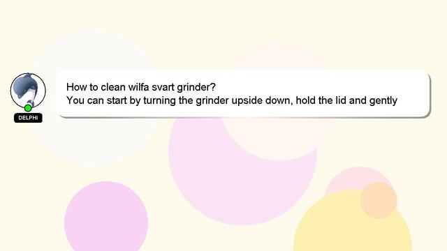 How to clean wilfa svart grinder? смотреть онлайн