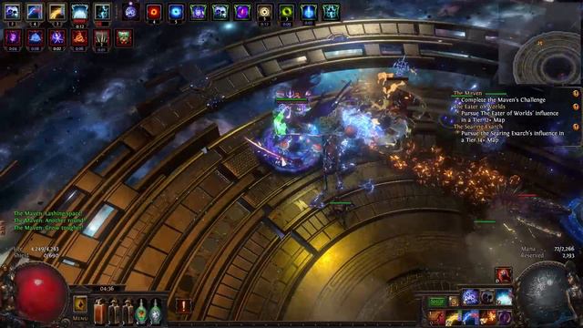 Path of Exile PoE 3.21 First Time Solo THE MAVEN'S CRUCIBLE Season League смотреть онлайн