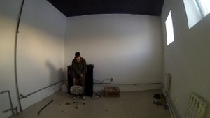 Тест звукопоглащения на студии(акустический паралон)