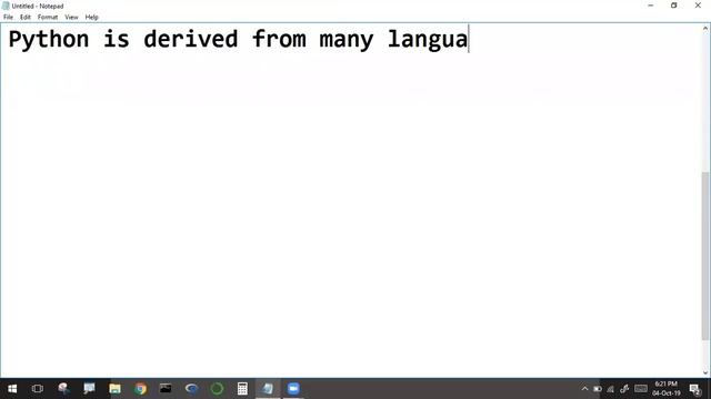 Python Programming   1 - DATAhill Solutions