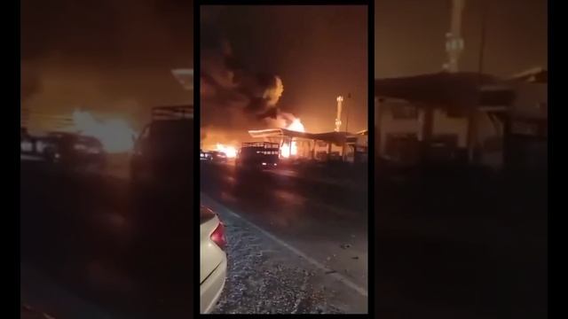 В Махачкале взорвалась автозаправка