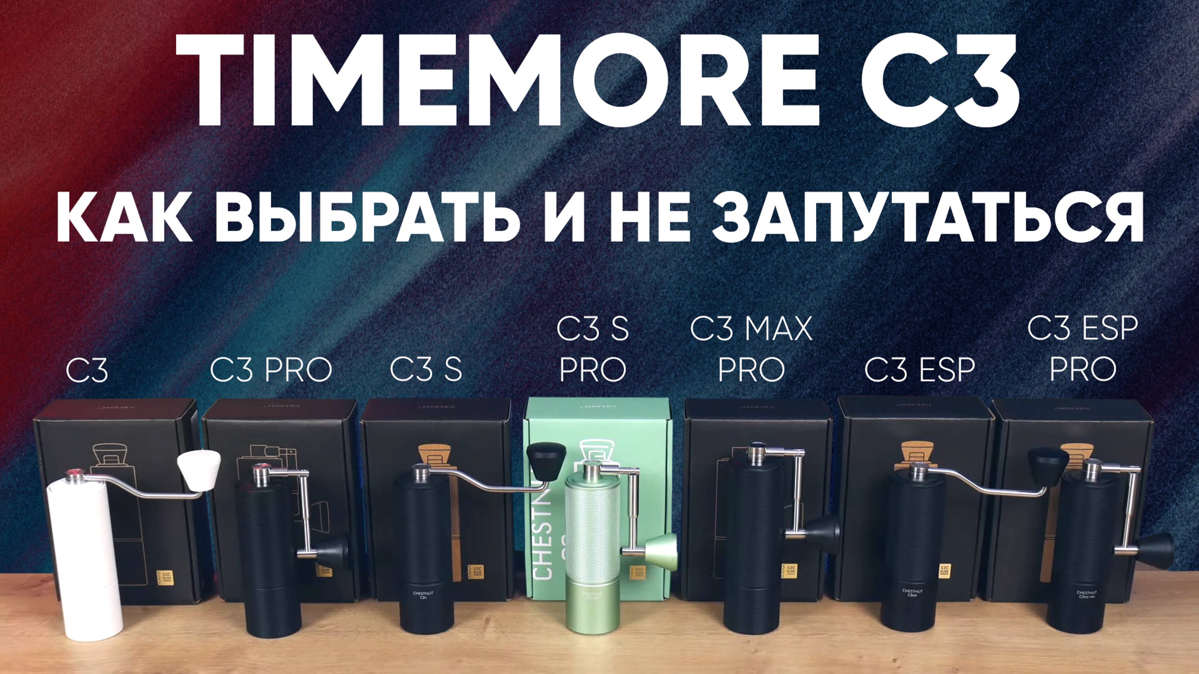 С3, C3S, C3S Pro, C3 ESP, и т.д. Что они нагородили?! Обзор всей линейки Timemore Chestnut C3.