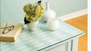 Simple decoupage of furniture. Несложный декупаж мебели.