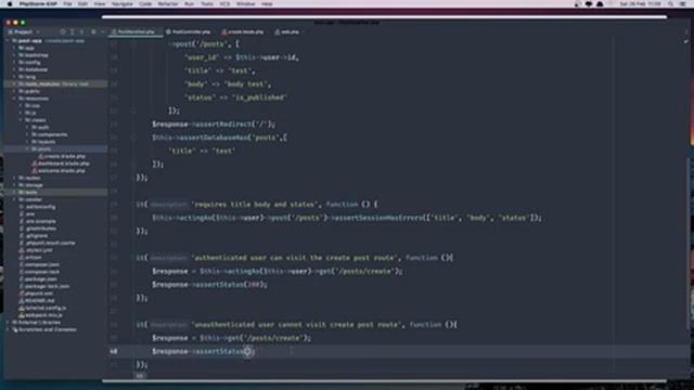 #5 Test The Post Create Form | Laravel TDD Tutorial | Laravel Tutorial For Beginners