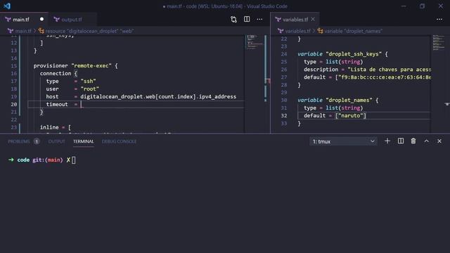 [Curso de Terraform] Aula 10 - Resolvendo problema de conexao do remote exec com o droplet смотреть онлайн