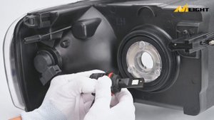 How to install Nilight A9 9007/HB5 led headlight bulb
