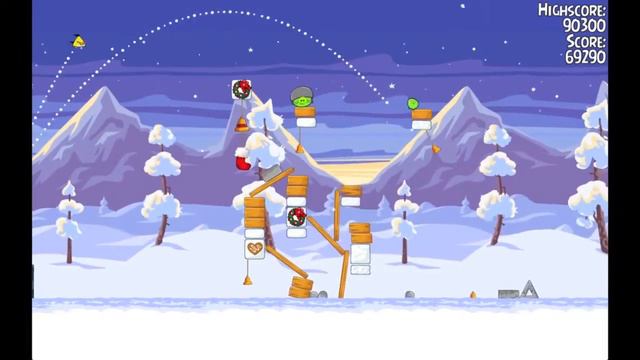 Angry birds seasons wreck the halls level 24 three stars смотреть онлайн