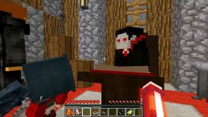 ДЕВУШКА ВАМПИР И РЕБЕНОК ДЕМОН В МАЙНКРАФТ! ВЫЖИВАНИЕ ВАМПИРОВ #6 Вампиры Троллинг Нуб и Про Мульти