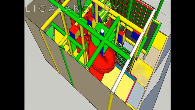 Детский игровой лабиринт 6,1х6,1 смотреть онлайн