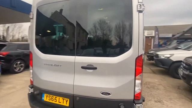 2016 65 Ford Transit 2.2 TDCi 155ps H3 17 Seater Trend Minibus in Moondust Silver with only 10K mls смотреть онлайн
