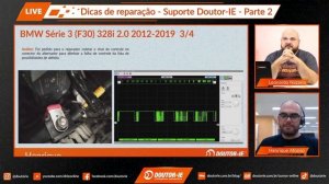 Falhas 210201, 213901 e 213401: BMW 328 2.0 F30 – Falha no Alternador | Doutor-IE