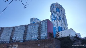 Владивосток, октябрь 2023, улица Сабанеева