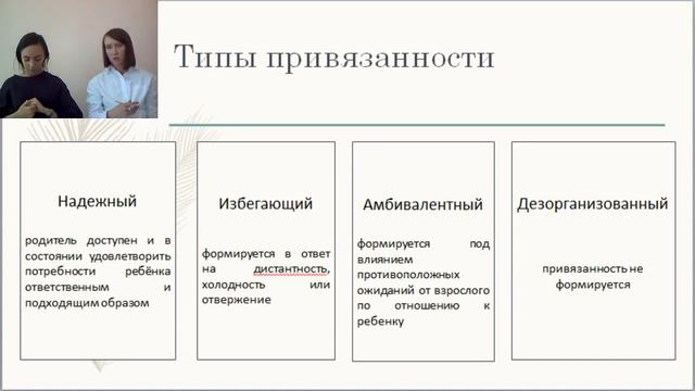 Влияние детско-родительской привязанности на формирование личности ребенка смотреть онлайн