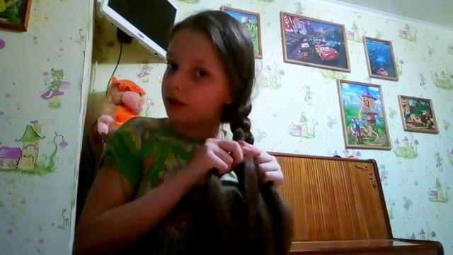 Как легко и просто заплести косу из 4 прядей смотреть онлайн